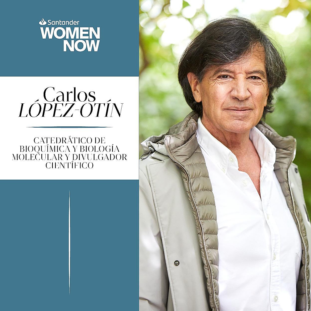 El científico y divulgador Carlos LópezOtín